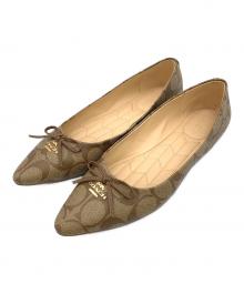 COACH（コーチ）の古着「パンプス」｜ベージュ