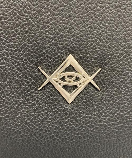 REFLEM（レフレム）REFLEM (レフレム) PUレザーデザインバックパック ブラックの古着・服飾アイテム