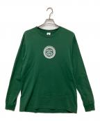 NIKE×stussyナイキ×ステューシー）の古着「ロングスリーブカットソー」｜グリーン
