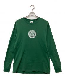 NIKE×stussy（ナイキ×ステューシー）の古着「ロングスリーブカットソー」｜グリーン