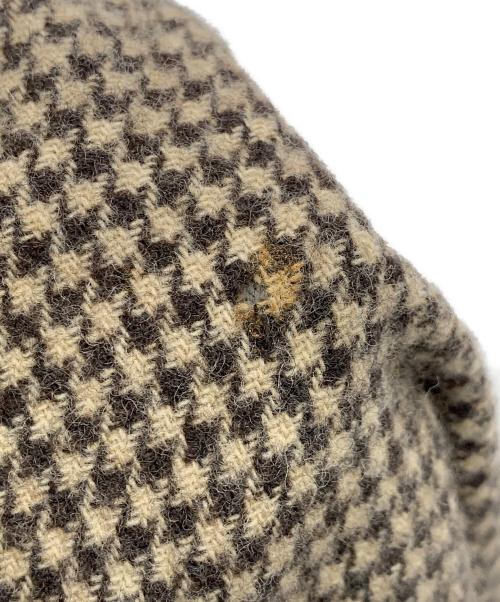 elephant TRIBAL fabrics（エレファントトライバルファブリックス）elephant TRIBAL fabrics (エレファントトライバルファブリックス) 千鳥格子ジャケット ブラック×ホワイト サイズ:Fの古着・服飾アイテム