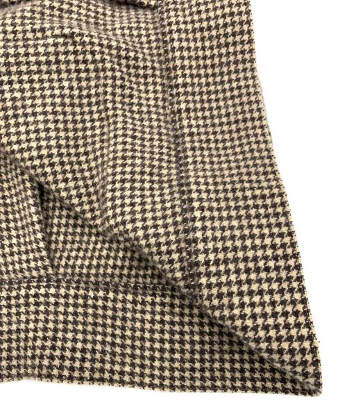 elephant TRIBAL fabrics（エレファントトライバルファブリックス）elephant TRIBAL fabrics (エレファントトライバルファブリックス) 千鳥格子ジャケット ブラック×ホワイト サイズ:Fの古着・服飾アイテム