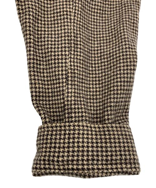 elephant TRIBAL fabrics（エレファントトライバルファブリックス）elephant TRIBAL fabrics (エレファントトライバルファブリックス) 千鳥格子ジャケット ブラック×ホワイト サイズ:Fの古着・服飾アイテム