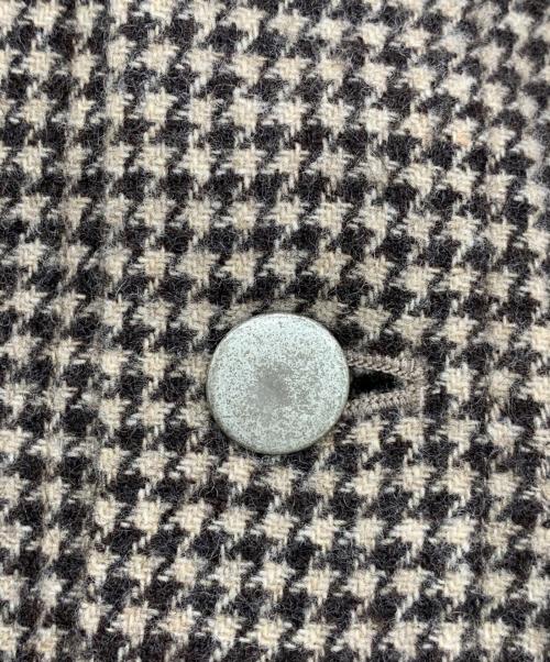 elephant TRIBAL fabrics（エレファントトライバルファブリックス）elephant TRIBAL fabrics (エレファントトライバルファブリックス) 千鳥格子ジャケット ブラック×ホワイト サイズ:Fの古着・服飾アイテム