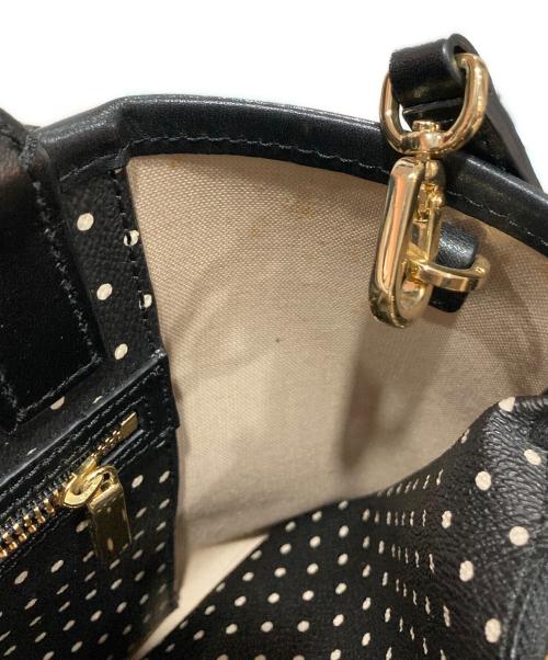 TORY BURCH（トリーバーチ）TORY BURCH (トリーバーチ) 2WAYバッグ ブラック×ブラウンの古着・服飾アイテム