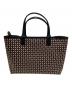 TORY BURCH (トリーバーチ) 2WAYバッグ ブラック×ブラウン：8000円