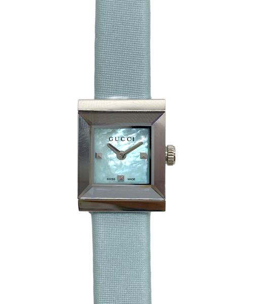 GUCCI（グッチ）GUCCI (グッチ) 腕時計 スカイブルーの古着・服飾アイテム