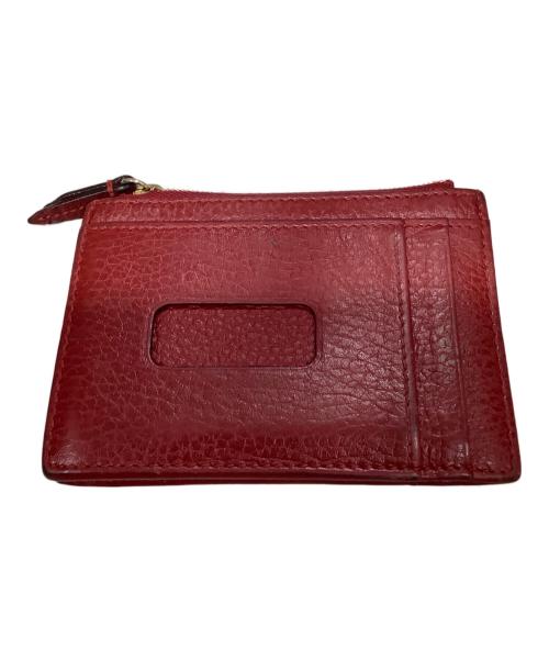 GUCCI（グッチ）GUCCI (グッチ) カードケース レッドの古着・服飾アイテム