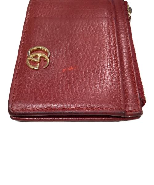 GUCCI（グッチ）GUCCI (グッチ) カードケース レッドの古着・服飾アイテム