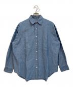FRAMeWORKフレームワーク）の古着「ダンガリーシャツ」｜スカイブルー