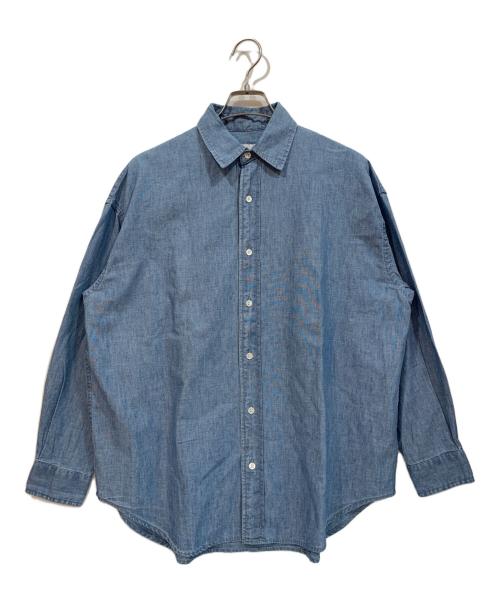 FRAMeWORK（フレームワーク）FRAMeWORK (フレームワーク) ダンガリーシャツ スカイブルー サイズ:表記無しの古着・服飾アイテム