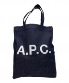 A.P.C.アーペーセー）の古着「トートバッグ」｜インディゴ