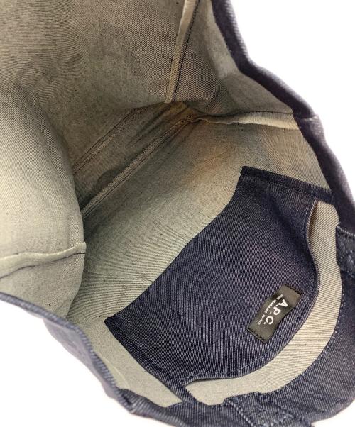 A.P.C.（アーペーセー）A.P.C. (アーペーセー) トートバッグ インディゴの古着・服飾アイテム