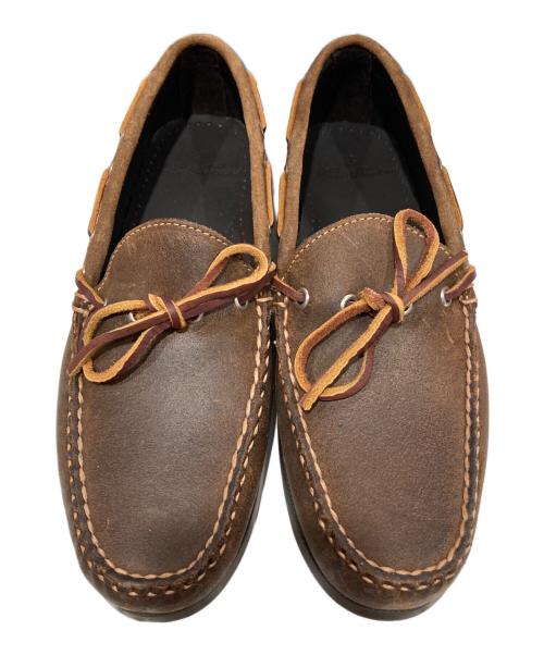 BROOKS BROTHERS（ブルックスブラザーズ）BROOKS BROTHERS (ブルックスブラザーズ) デッキシューズ ブラウン サイズ:8 1/2の古着・服飾アイテム