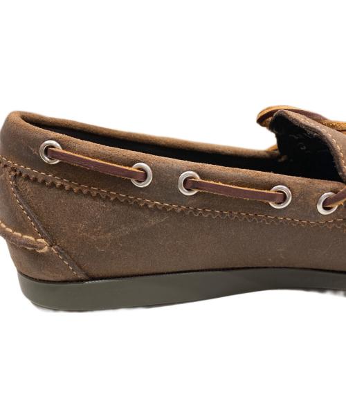 BROOKS BROTHERS（ブルックスブラザーズ）BROOKS BROTHERS (ブルックスブラザーズ) デッキシューズ ブラウン サイズ:8 1/2の古着・服飾アイテム
