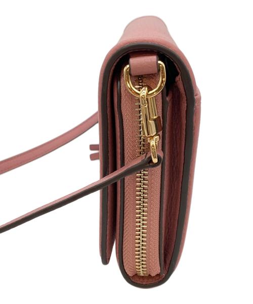 TORY BURCH（トリーバーチ）TORY BURCH (トリーバーチ) ショルダーウォレット ピンクの古着・服飾アイテム