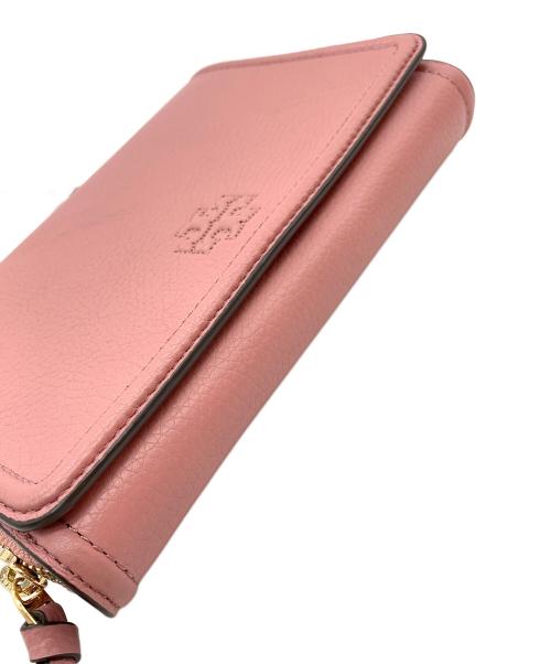 TORY BURCH（トリーバーチ）TORY BURCH (トリーバーチ) ショルダーウォレット ピンクの古着・服飾アイテム