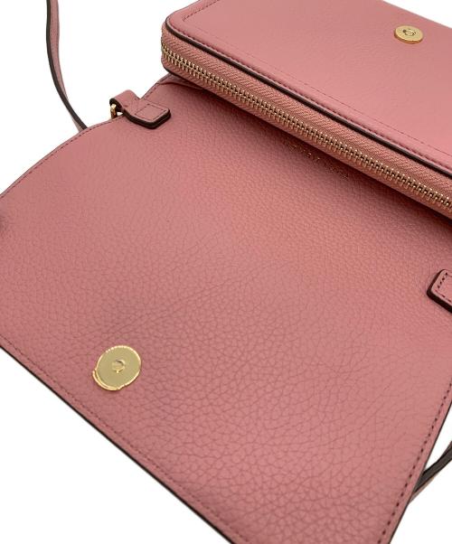 TORY BURCH（トリーバーチ）TORY BURCH (トリーバーチ) ショルダーウォレット ピンクの古着・服飾アイテム
