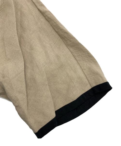 magali（マガリ）magali (マガリ) 半袖ワンピース ベージュ サイズ:表記無しの古着・服飾アイテム