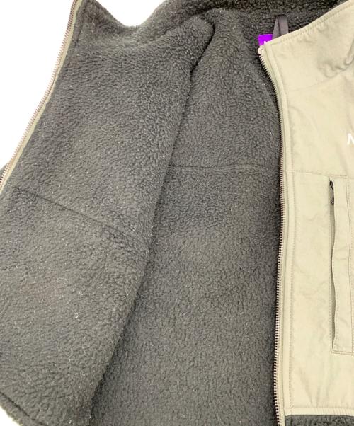 THE NORTHFACE PURPLELABEL（ザ・ノースフェイス パープルレーベル）THE NORTHFACE PURPLELABEL (ザ・ノースフェイス パープルレーベル) Field Denali Jacket グレー×ブラック サイズ:Mの古着・服飾アイテム