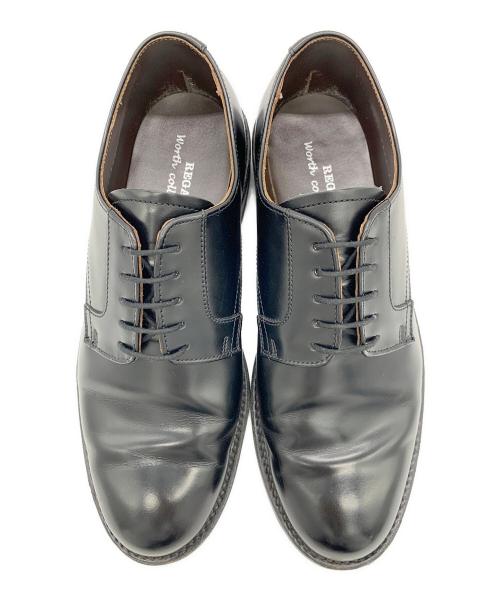 REGAL（リーガル）REGAL (リーガル) オープントゥシューズ ブラック サイズ:24 1/2EEの古着・服飾アイテム