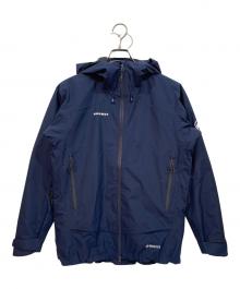 MAMMUT（マムート）の古着「アヤコ プロ 2.0 ハードシェル フーデッド ジャケット」｜ネイビー