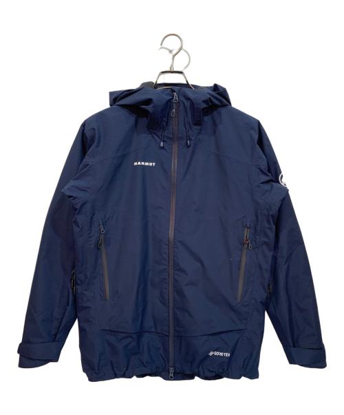 MAMMUT（マムート）MAMMUT (マムート) アヤコ プロ 2.0 ハードシェル フーデッド ジャケット ネイビー サイズ:L 未使用品の古着・服飾アイテム