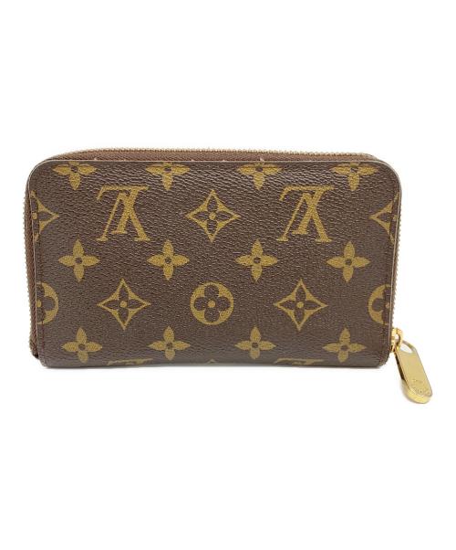 LOUIS VUITTON（ルイ ヴィトン）LOUIS VUITTON (ルイ ヴィトン) ジッピー・コンパクトウォレット ブラウンの古着・服飾アイテム