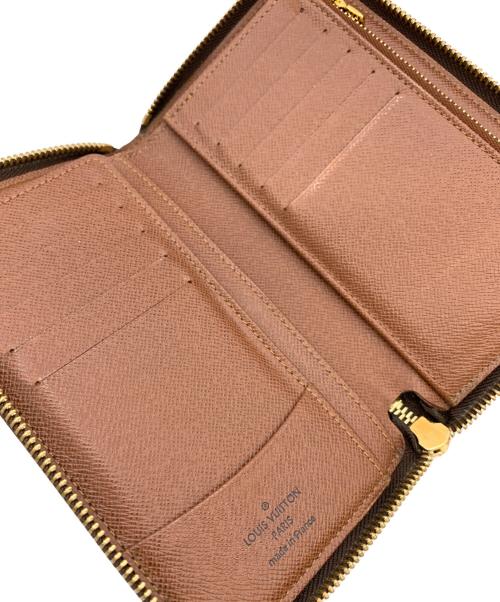 LOUIS VUITTON（ルイ ヴィトン）LOUIS VUITTON (ルイ ヴィトン) ジッピー・コンパクトウォレット ブラウンの古着・服飾アイテム