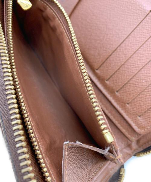 LOUIS VUITTON（ルイ ヴィトン）LOUIS VUITTON (ルイ ヴィトン) ジッピー・コンパクトウォレット ブラウンの古着・服飾アイテム