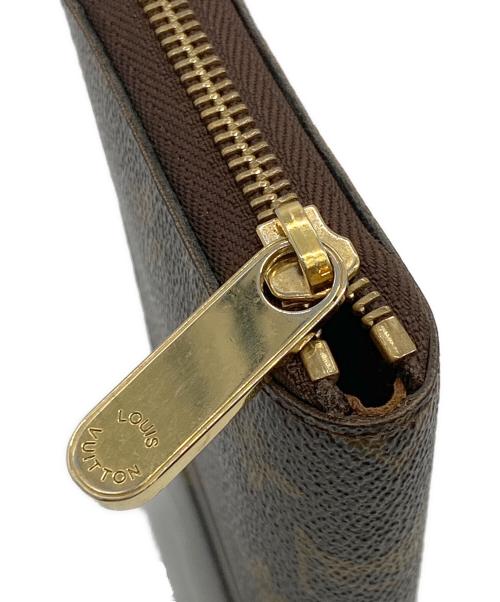 LOUIS VUITTON（ルイ ヴィトン）LOUIS VUITTON (ルイ ヴィトン) ジッピー・コンパクトウォレット ブラウンの古着・服飾アイテム