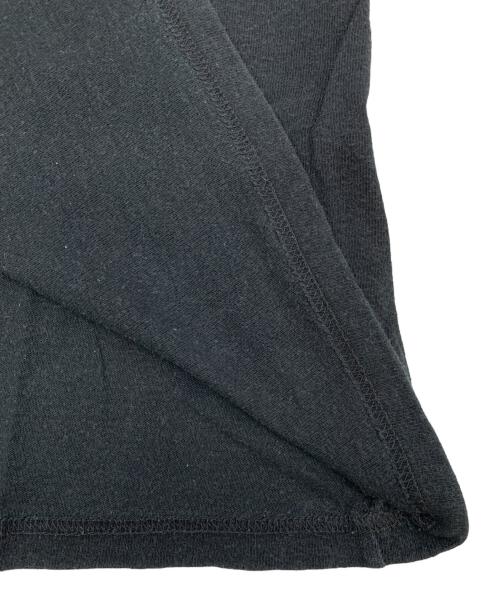 Hysteric Glamour（ヒステリックグラマー）Hysteric Glamour (ヒステリックグラマー) リンガーTシャツ ブラック×ネイビー サイズ:Lの古着・服飾アイテム