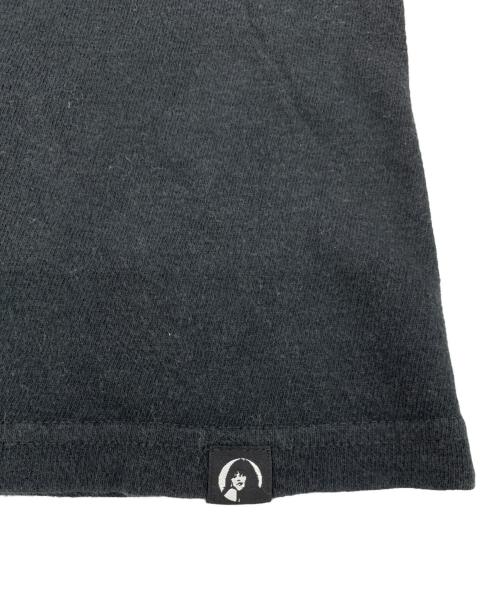 Hysteric Glamour（ヒステリックグラマー）Hysteric Glamour (ヒステリックグラマー) リンガーTシャツ ブラック×ネイビー サイズ:Lの古着・服飾アイテム