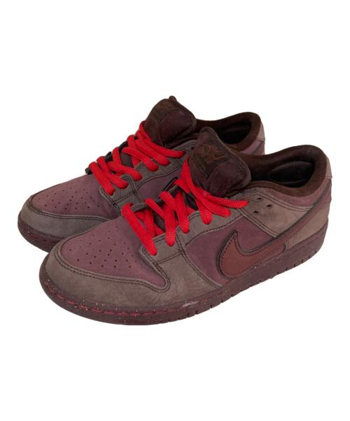 NIKE SB（ナイキエスビー）NIKE SB (ナイキエスビー) Dunk Low PRM City of Love Burgundy サイズ:28.5の古着・服飾アイテム