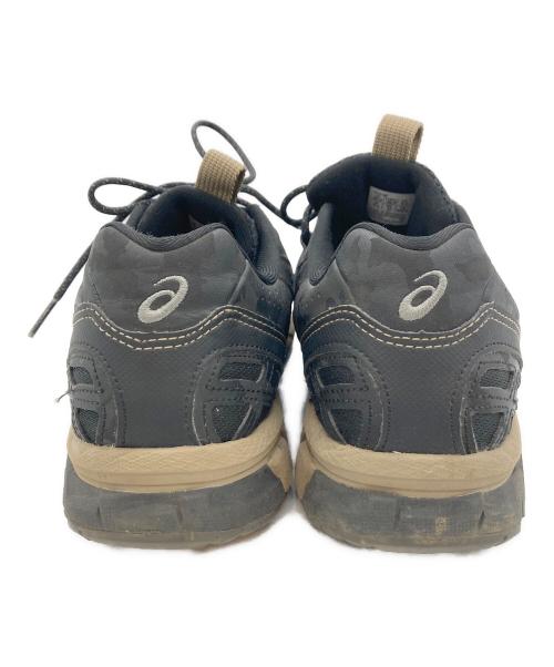 asics（アシックス）asics (アシックス) ローカットスニーカー ブラック サイズ:25.0cmの古着・服飾アイテム