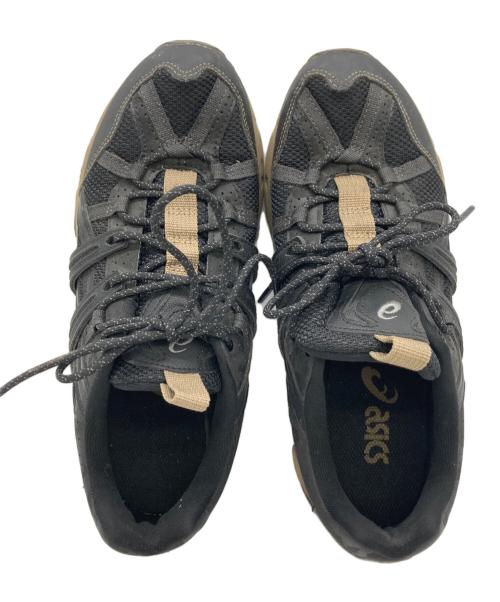 asics（アシックス）asics (アシックス) ローカットスニーカー ブラック サイズ:25.0cmの古着・服飾アイテム