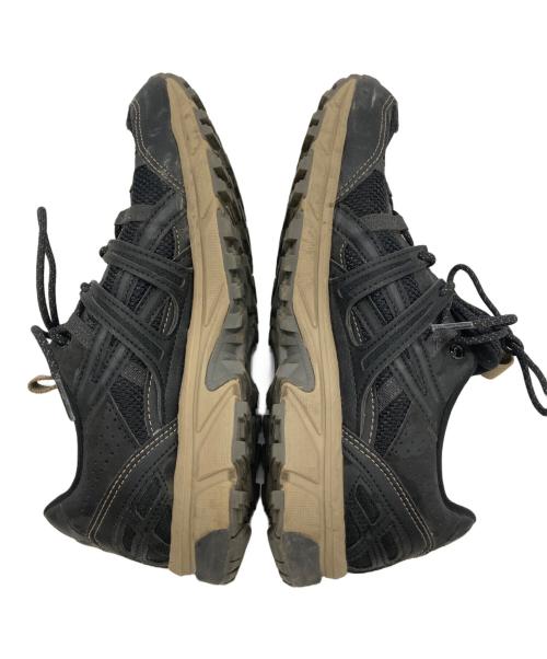 asics（アシックス）asics (アシックス) ローカットスニーカー ブラック サイズ:25.0cmの古着・服飾アイテム