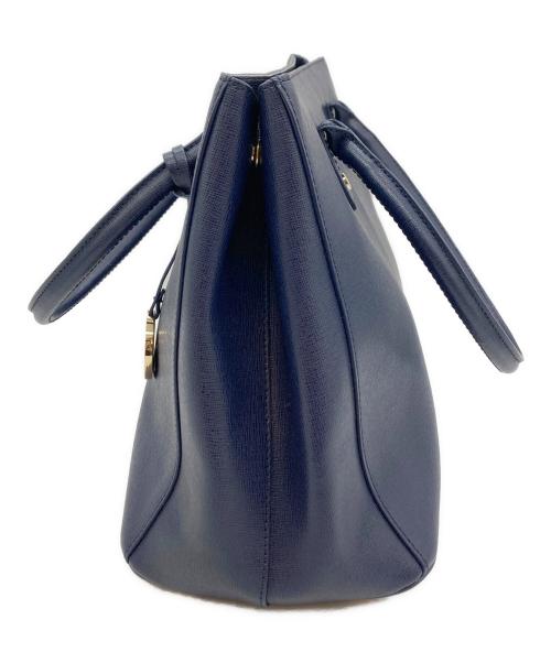FURLA（フルラ）FURLA (フルラ) トートバッグ ネイビーの古着・服飾アイテム