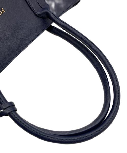 FURLA（フルラ）FURLA (フルラ) トートバッグ ネイビーの古着・服飾アイテム
