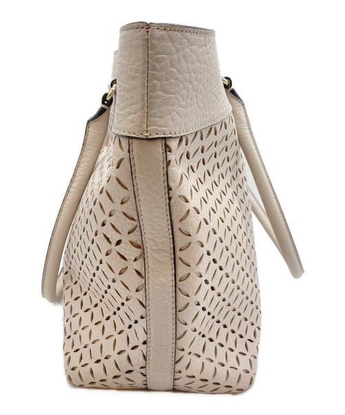 Kate Spade（ケイトスペード）Kate Spade (ケイトスペード) トートバッグ ホワイトの古着・服飾アイテム