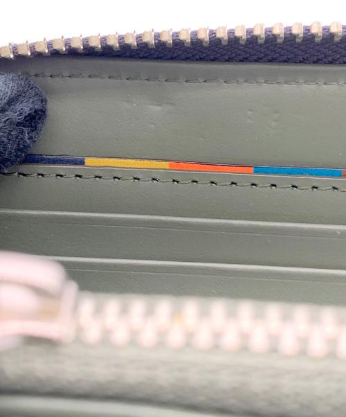 PAUL SMITH（ポールスミス）PAUL SMITH (ポールスミス) ラウンドファスナー財布 ブラックの古着・服飾アイテム