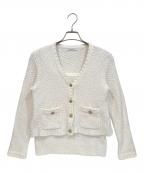 ANAYIアナイ）の古着「厚手カーディガン」｜ホワイト