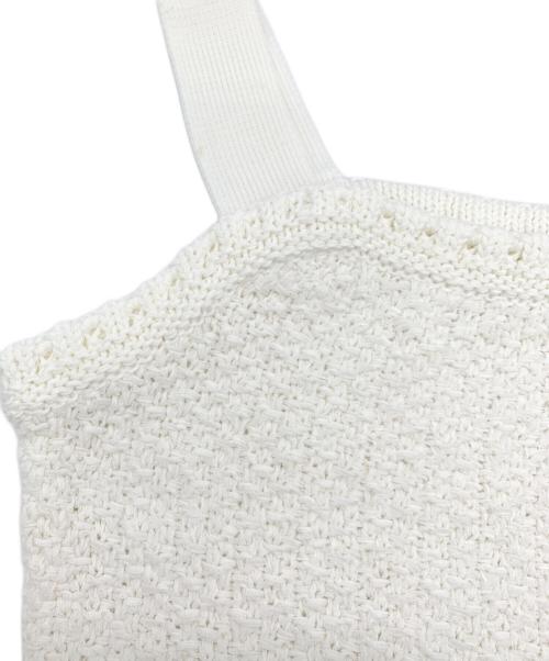 ANAYI（アナイ）ANAYI (アナイ) 厚手カーディガン ホワイト サイズ:38の古着・服飾アイテム