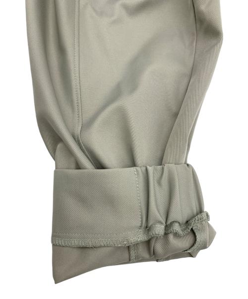 le.coeur blanc（ルクールブラン）le.coeur blanc (ルクールブラン) ツイルストレッチフードブルゾン グリーン サイズ:38の古着・服飾アイテム