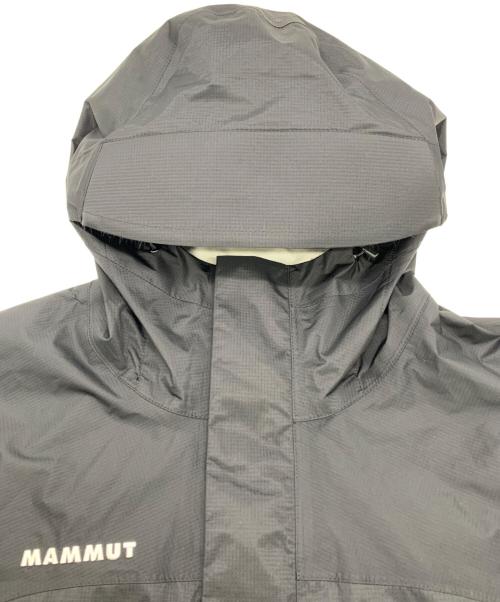 MAMMUT（マムート）MAMMUT (マムート) マイクロレイヤー 2.0 ハードシェル フーデッド ジャケット ブラック サイズ:2XL 未使用品の古着・服飾アイテム