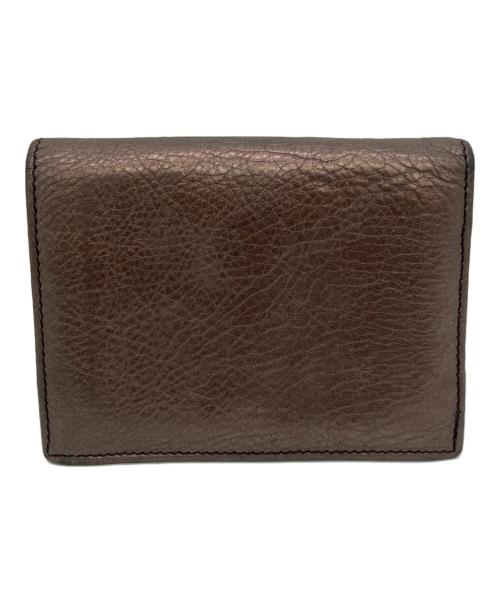 PRADA（プラダ）PRADA (プラダ) 2つ折り財布 ブラウンの古着・服飾アイテム