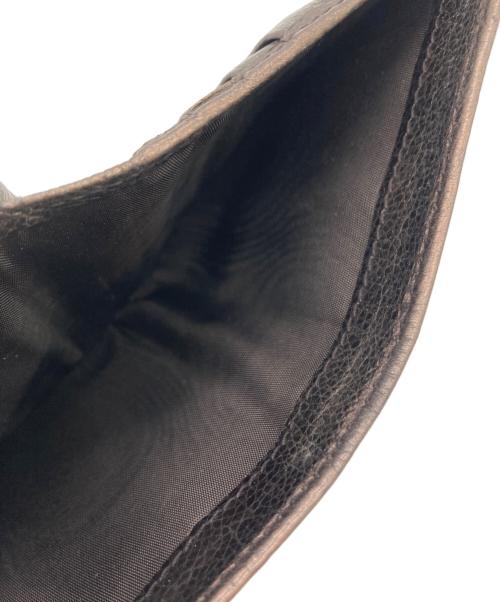 PRADA（プラダ）PRADA (プラダ) 2つ折り財布 ブラウンの古着・服飾アイテム