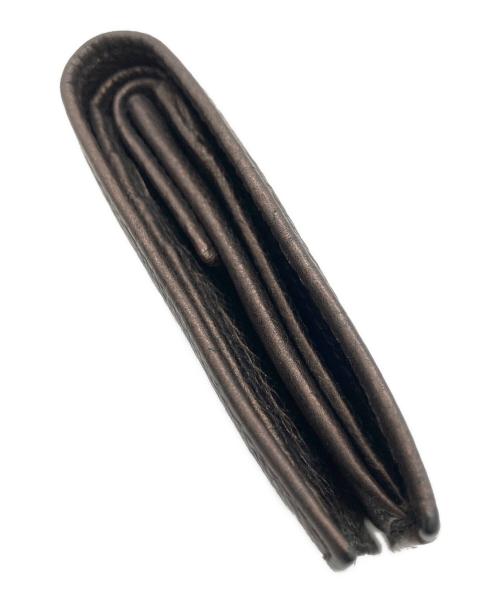 PRADA（プラダ）PRADA (プラダ) 2つ折り財布 ブラウンの古着・服飾アイテム