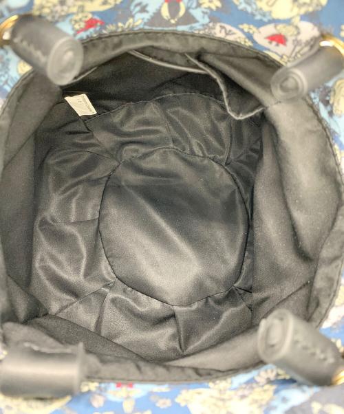 MOOMIN（ムーミン）MOOMIN (ムーミン) ランタン型バッグ ミムラねえさん&ミィ ブルーの古着・服飾アイテム