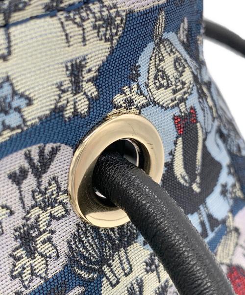 MOOMIN（ムーミン）MOOMIN (ムーミン) ランタン型バッグ ミムラねえさん&ミィ ブルーの古着・服飾アイテム